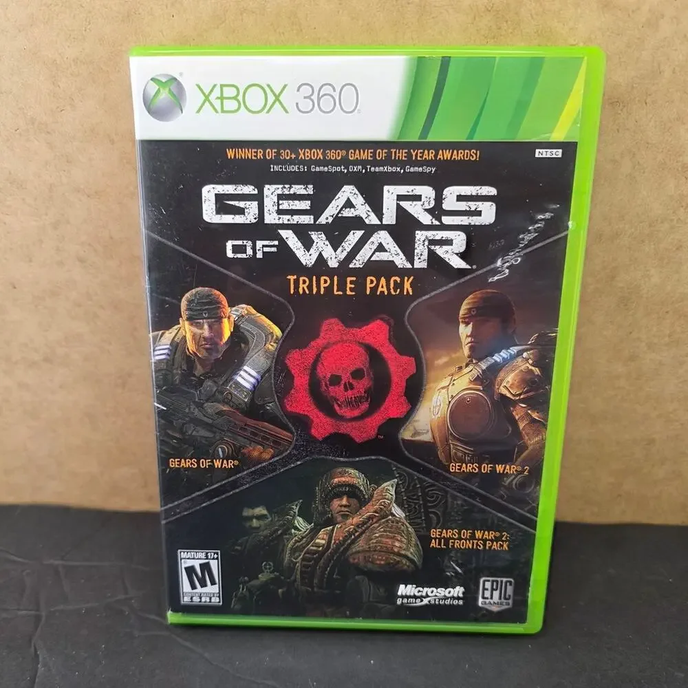 Gears of War Triple Pack for the Xbox 360 CIB